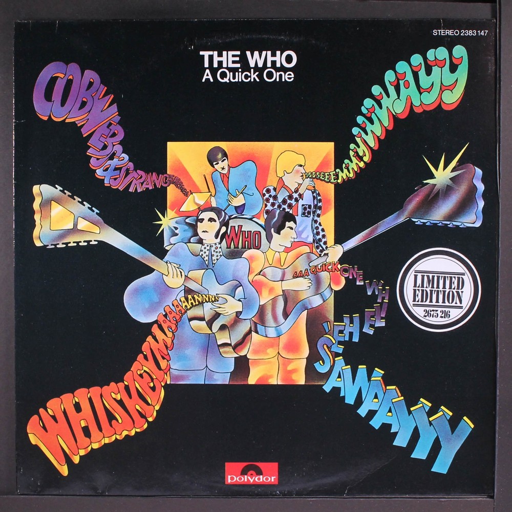 WHO: a quick one POLYDOR 12″ LP 33 RPM Germany