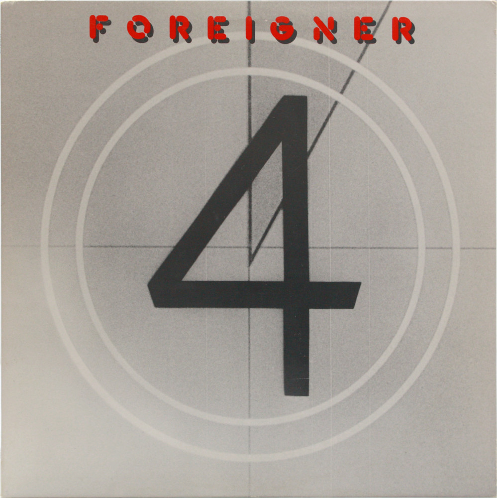 FOREIGNER 4 Four USED 1981 LP Rock Vinyl Record Urgent Juke Box Hero ATL-16999