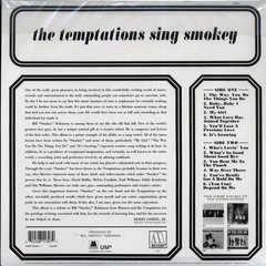 VINYL The Temptations – The Temptations Sing Smokey