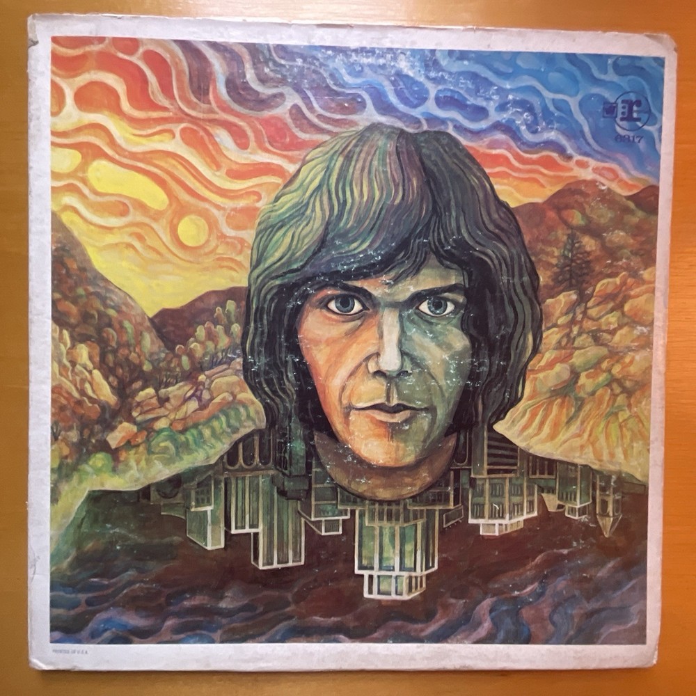 Neil Young No Name Self-Titled LP Reprise 1969 RS 6317 Rock 33 RPM CVR only