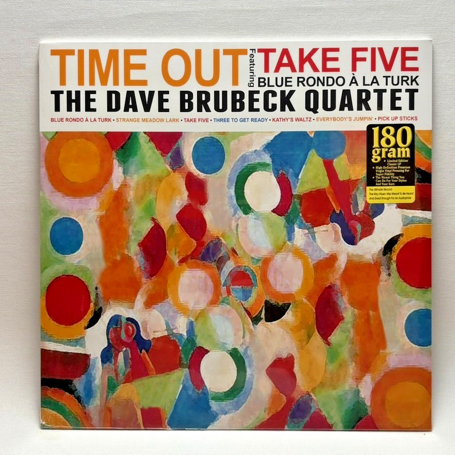 The Dave Brubeck Quartet / Time Out – 2011 Reissue 180g Vinyl LP – NEW, SEALED