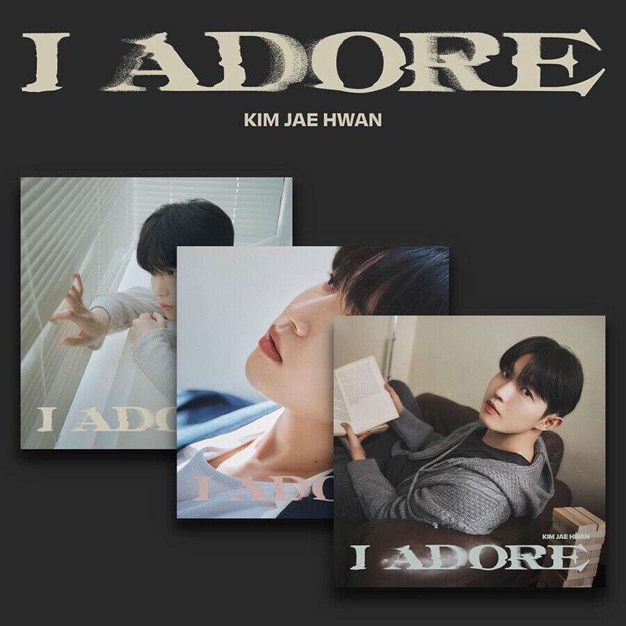 KIM JAE HWAN [I ADORE] 7th Mini Album 3 Ver SET/3 CD+3 Photo Book+6 Card+3Poster