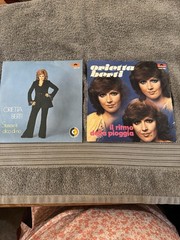 Orietta Berti Italian 45 RPM Lot x2 Picture Sleeves Polydor VG+