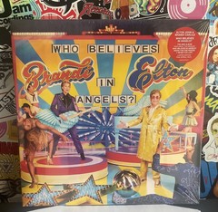 ELTON JOHN & BRANDI CARLILE Who Believes In Angels NEW PINK SPIRAL VINYL W/HYPE
