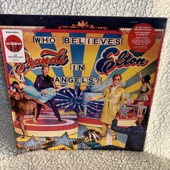 Elton John & Brandi Carlile Who Believes In Angels Coke Bottle Green LP Vinyl