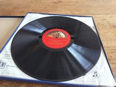 Shakespeare Hamlet John Gielgud Old Vic Company UK 1957 1st HMV RLS 641 3xLP