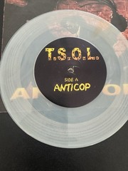 T.S.O.L. “anticop” 7” Single, 2001 Nitro Vintage Rock N Roll Punk J Dilla Vtg