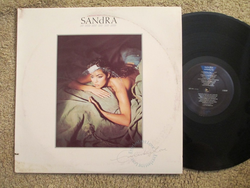 SANDRA – Everlasting Love LP VIRGIN 91268 ELECTRONIC SYNTH POP NM