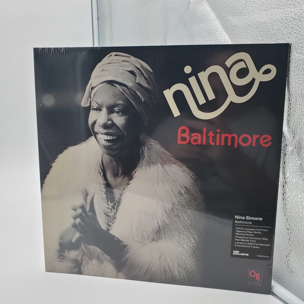 NINA SIMONE BALTIMORE VMP RED Marble LP New Sealed