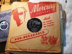 Charlie Ventura GENE KRUPA TRIO Teddy Napoleon PERDIDO/ Fine’s idea MERCURY 8990