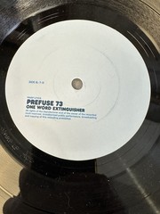 Prefuse 73 One Word Extinguisher 2LP Vinyl 12” WARP Records 2003 WARPLP105
