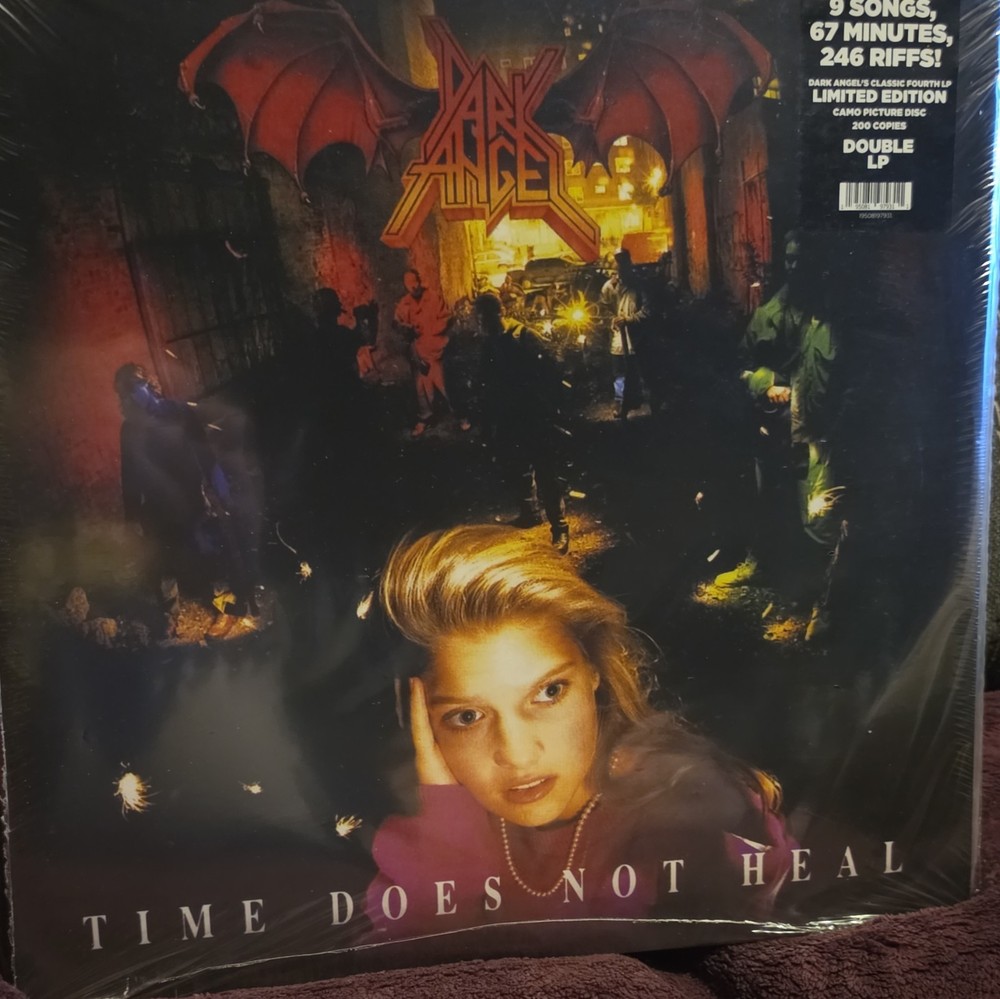 Dark Angel Time Does Not Heal Limited Edition Picture Disc Double LP Vinyl