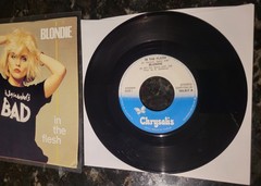 Blondie 1981 7″ 45 NETHERLANDS In The Flesh DUTCH Chrysalis 103.817 EX++
