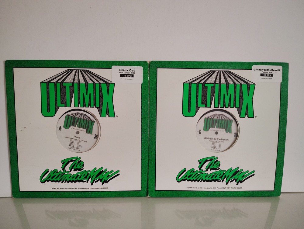 V/A – „ULTIMIX 36“ / DISCS 1 & 2 ONLY! / INFORMATION SOCIETY ~ JANET JACKSON etc