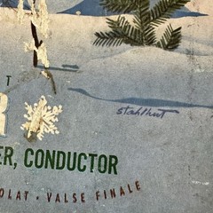 VTG 1947 Stahlbert Vinyl Record Art Only! Deco “The Nutcracker Ballet” Suite 2