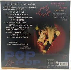 RICKIE LEE JONES „Pop Pop“ LP 1991 Geffen Records – GEF 24426 German Press