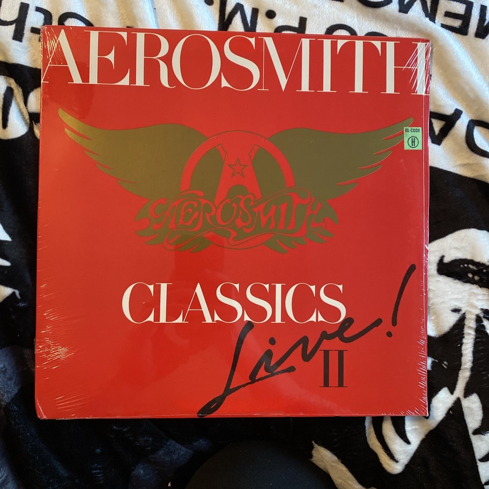 Original, Sealed Aerosmith Classics Live II “ NEW OLD STOCK”