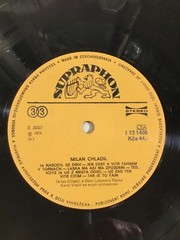 Milan Chladil ‎Self Titled Supraphon 1131408H Record Excellent: Lendl Estate