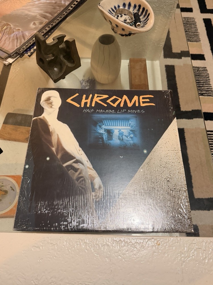 Chrome – Half Machine Lip Moves / -W- POSTER 1979 1ST PRESS DE-333-SEC VG+/EX