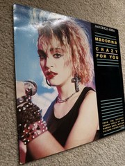 MADONNA – Crazy For You 12″ SINGLE Rare Holland Press VINYL RECORD