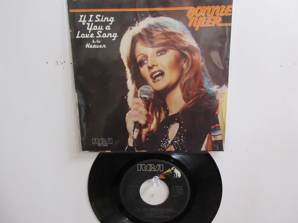 💥 ‚ BONNIE TYLER ‚ HIT 45+PS [IF I SING YOU A LOVE SONG / HEAVEN] 1978 ! 💥