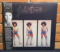 BETTY DAVIS – Self Titled, Remastered BLACK VINYL LP OBI Strip + Booklet Sealed
