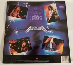 Metallica Ride The Lightning Vinyl 1984 Elektra Records
