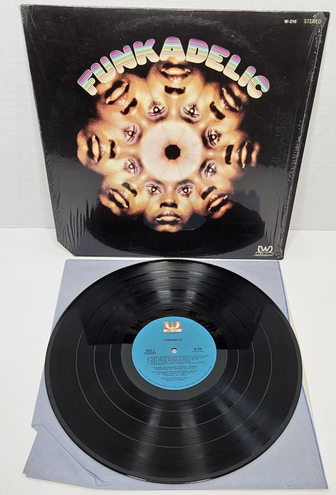 FUNKADELIC Self Titled LP WESTBOUND RECORDS W-216 US 1975 Shrink NM Vinyl