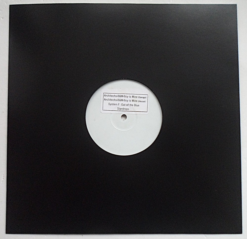 B&M – BOY IS MINE (ARCHITECHS) / SYSTEM F / STARDROPS 12″ VINYL W/L V/A TIN1 VG