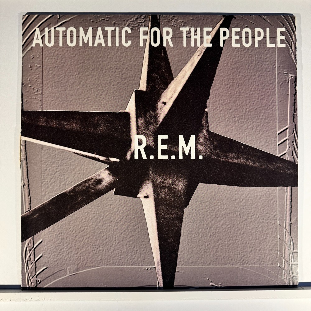 R.E.M. Automatic For The People Vinyl LP 1992 UK Europe WX 488 NM-/VG