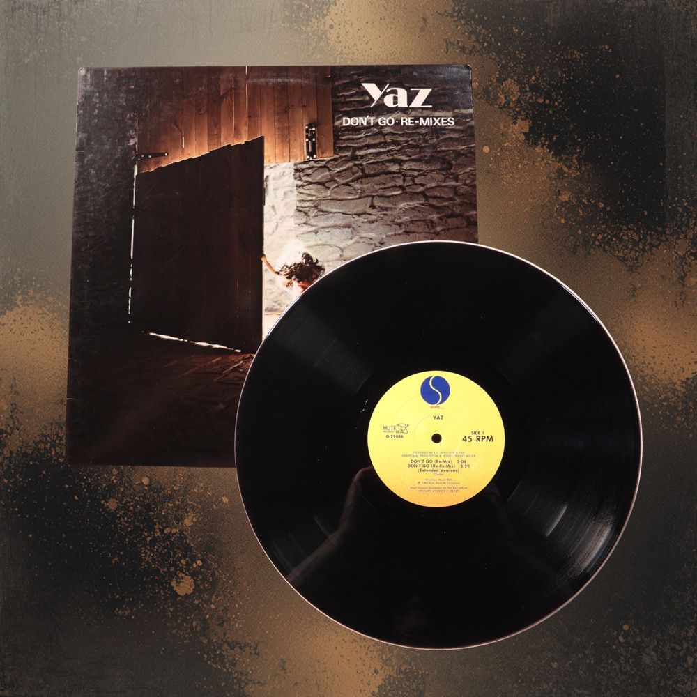 Yaz ‎– Don’t Go – Re-Mixes 12″ 1982 US Allied Pressing 45RPM NM