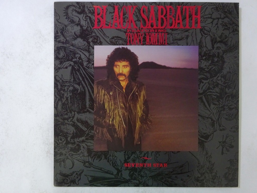 Black Sabbath Featuring Tony Iommi Seventh Star Vertigo 28PP-1017 Japan LP