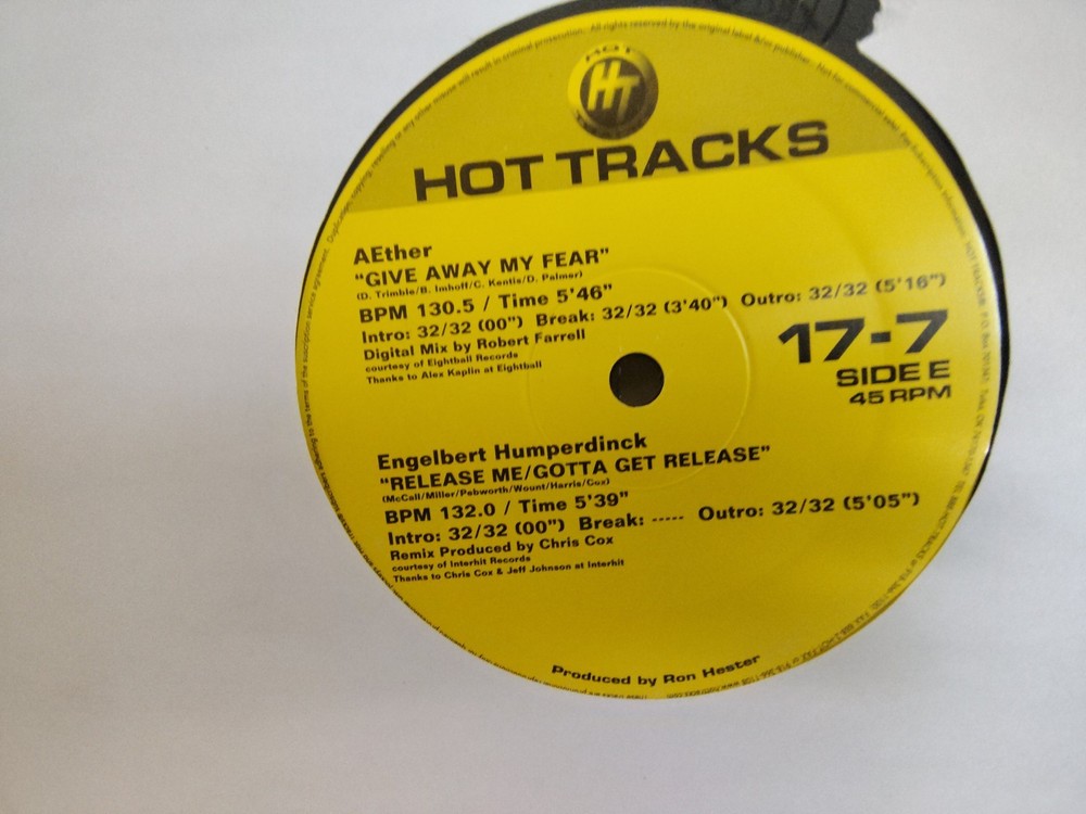V/A – „HOT TRACKS 17-7“ / DISC 3 ONLY! / CORO ~ AETHER ~ POINT OF GRACE etc. ’98