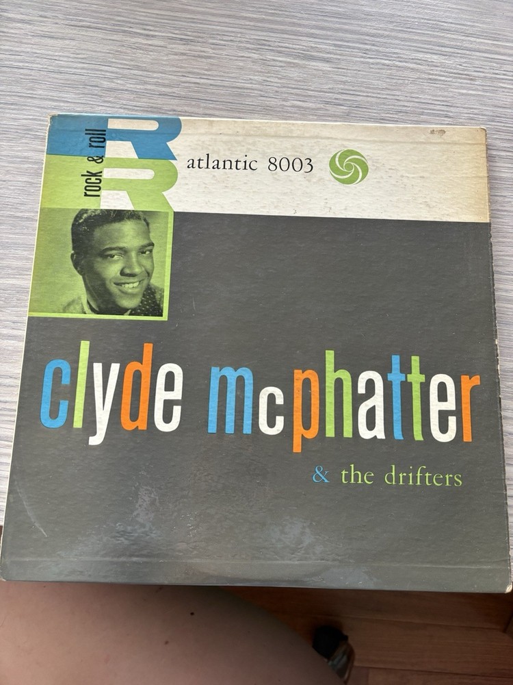 Clyde McPhatter & The Drifters Atlantic 8003 Rock & Roll LP Record