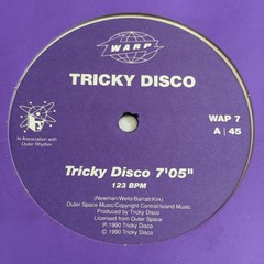 Tricky Disco – Self-Titled – Warp Records 12″ Vinyl 1990 UK Techno Bleep WAP 7