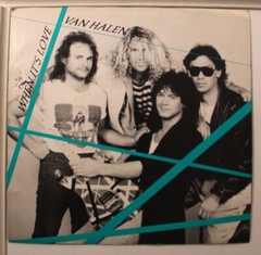 Picture Sleeve 45 Van Halen – When It’s Love / Cabo Wabo On WB – Vg++