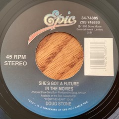 Doug Stone “Made For Lovin‘ You / She’s Got A Future In Movies“ 7″ 45 rpm record
