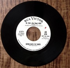 AL HIRT MAME/SEVEN DAYS TO TAHITI RCA VICTOR RECORDS VINYL 45 60-23