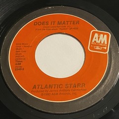 Atlantic Starr: Send For Me / Does It Matter 45 – A&M – Modern Soul