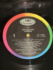 Joe Cocker Cocker LP 1986 Capitol ST-12394 Mint Unplayed