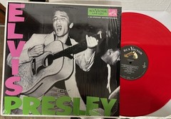 ELVIS PRESLEY – SELF-TITLED – RCA/BMG RED VINYL REISSUE LP lpm s/t album re VG+