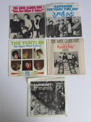 1960s ROCK Lot Of 25 PICTURE SLEEVES 45 RPM No Records