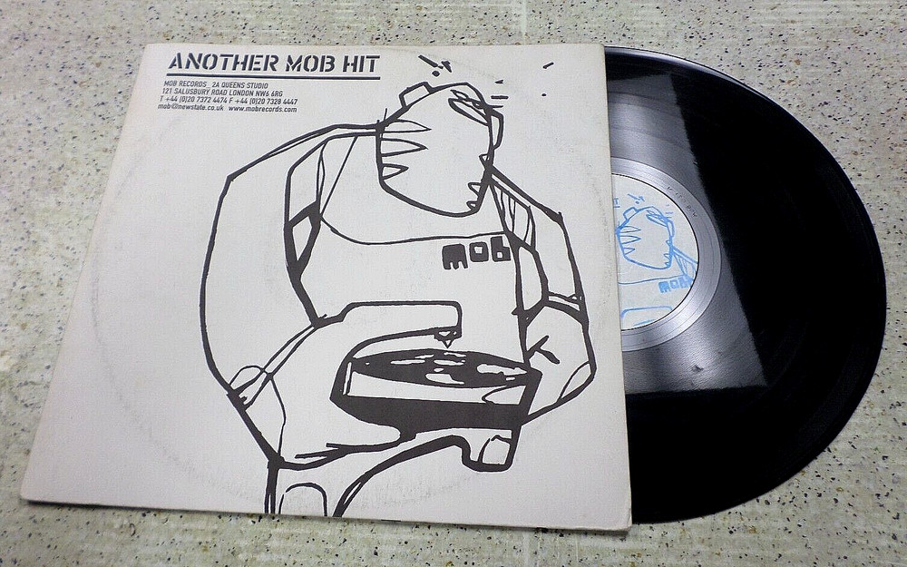 VINYL ALBUM RECORD,ANOTHER MOB HIT-TWO SYSTEMS / ONE COUNTRY,DAN F & RICKY STONE