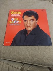 Elvis Presley~Girl Happy~Record LPM 3338~First Pressing MONO 1965