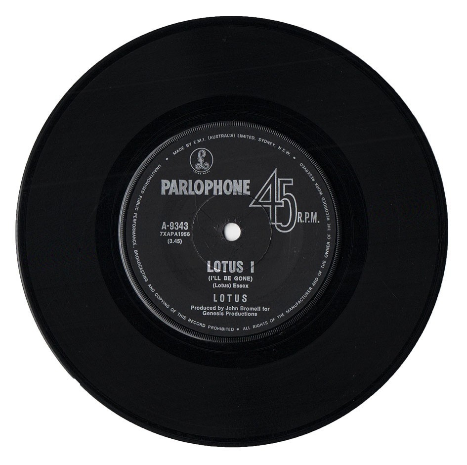 LOTUS 45 Lotus 1 / Epoch M- Aussie 1971 Prog Psych 7″ ♫