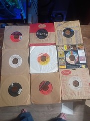 Heavy Metal Hard Rock 45 Records Lot Of 9 Collection 1980’s