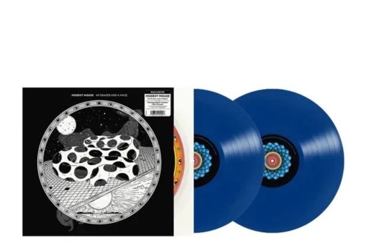 Modest Mouse ‚An Eraser and a Maze‘ Ocean Floor Vinyl – NEW Sealed
