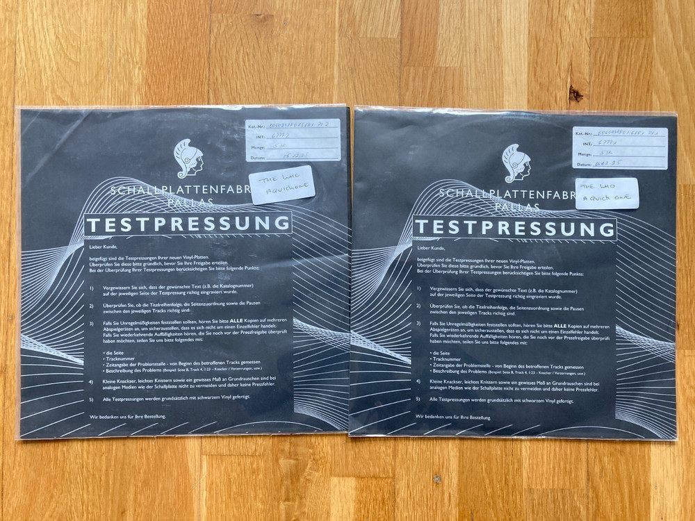 The Who TEST PRESSING 2026 RSD VINYL 2x LP A Quick One PROMO BLACK VINYL