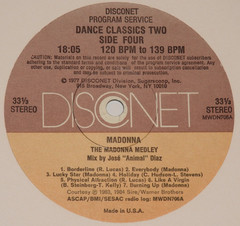 DISCONET DANCE CLASSICS #2, TRIPLE RECORD SET MADONNA MEDLEY FOXY JOHN DAVIS +