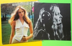 TWIGGY Self Titled 1976 Picture Insert POP ROCK MUSIC Sixties Model !EX! #5845a